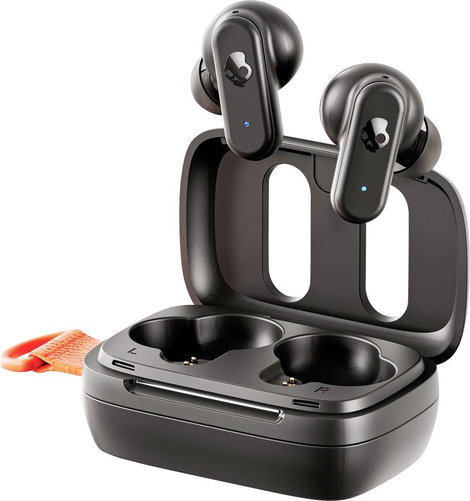 Skullcandy Dime 3 True Wireless Black Orange In Ear fejhallgató Fekete