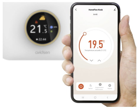 Avidsen 127067 Termosztátfej Elektronikus 5 - 45 °C 3. kép