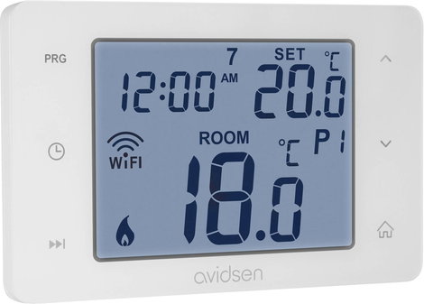 Avidsen 127066 Vezeték nélküli fűtőtest termosztát Elektronikus 0 - 40 °C