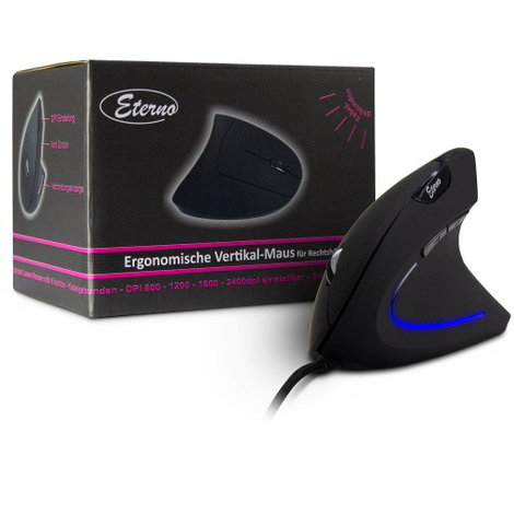 Inter-Tech neu WLAN egér 6 Gombok 2400 dpi 9. kép
