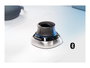 3Dconnexion 3Dconnexion SpaceMouse Wireless Kit 2 - 3D-Maus WLAN egér Bluetooth™ Optikai Fekete 7 Go 2. bélyegkép