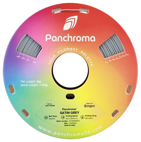 Polymaker CA05004 Panchroma™ Satin 3D nyomtatószál PLA műanyag szatinált, nagy merevség 1.75 mm 1000 2. kép