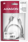 AXAGON USB C kábel USB 3.2 Gen1 USB-A dugó, USB-C® dugó 2 m Fekete BUCM3-AM20AB 3. bélyegkép