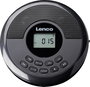 Lenco CD-340BK Hordozható CD lejátszó CD, CD-R, CD-RW, MP3, CD, CD-R, CD-RW, MP3 Fekete bélyegkép