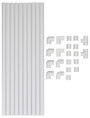 Max Hauri 174627 Kábelcsatorna (H x Sz x Ma) 40 x 15 x 12 mm 1 db Fehér 2. bélyegkép