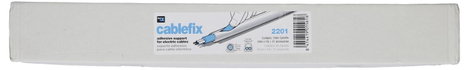Max Hauri 174626 Kábelcsatorna (H x Sz x Ma) 40 x 11 x 10 mm 1 készlet Fehér 3. kép