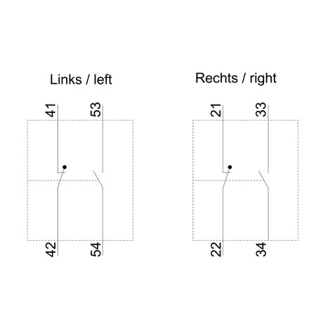 Siemens 3RH2911-1DA11 Védőkapcsoló tömb 1 db 2. kép