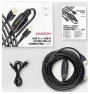 AXAGON USB kábel USB 2.0 10 m Fekete ADR-210B 3. bélyegkép