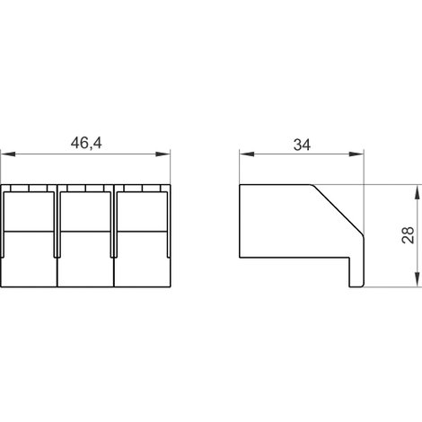 Siemens 3LD9221-0A Csíptetős borítás 4 db 2. kép