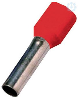 Intercable 180746 Érvéghüvely 10 mm² Részlegesen szigetelt Piros 1 db