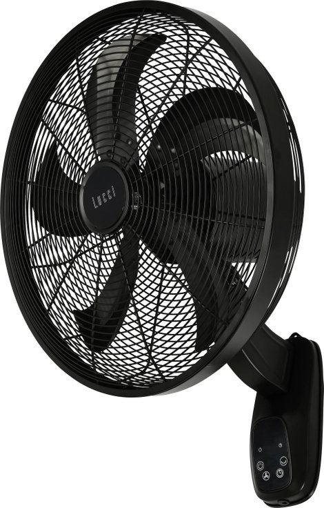 Lucci AIR Glide DC WV Schwarz Fali ventilátor 36 W Fekete