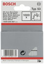 Bosch Accessories 1609200367 Tűzőgép kapcsok 53-as típus Méret, hossz 12 mm 1000 db bélyegkép