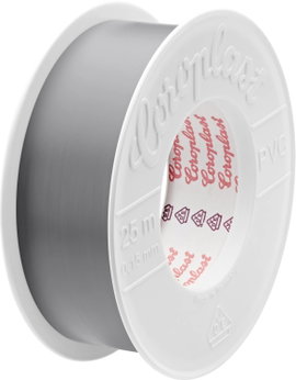 Coroplast 302 PVC 265969 Szigetelőszalag Szürke (H x Sz) 25000 mm x 30 mm 1 db