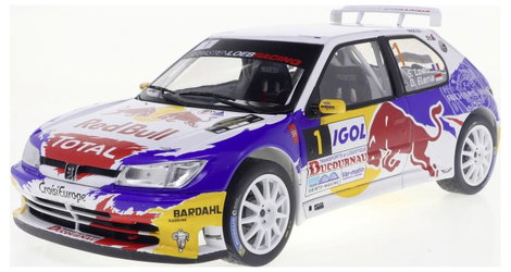 Solido Személygépkocsi modell Peugeot 306 Maxi #1 fehér Kész modell Személygépkocsi modell 11. kép