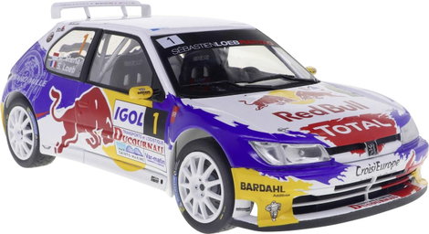 Solido Személygépkocsi modell Peugeot 306 Maxi #1 fehér Kész modell Személygépkocsi modell