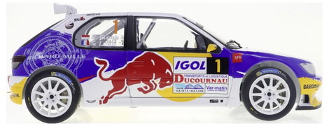 Solido Személygépkocsi modell Peugeot 306 Maxi #1 fehér Kész modell Személygépkocsi modell 4. kép