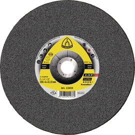 Klingspor 13433 A 24 R Supra Nagyolótárcsa, hajlított Ø 230 mm Furat átmérő 22.23 mm Acél 10 db