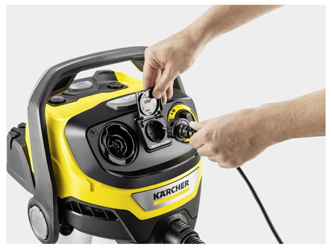 Kärcher Home & Garden WD 6 Control P S 30/6/35/T 1.628-373.0 Nedves-/száraz porszívó 1300 W 30 l 3. kép