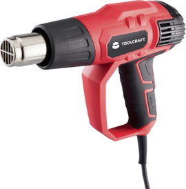 TOOLCRAFT TO-10332099 Hőlégfúvó Tartozékokkal 2000 W