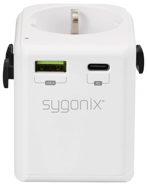 Sygonix SY-6951598 Úti adapter USA/Australien/China/Grossbritannien/Hongkong 4. kép