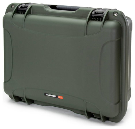 NANUK Hordozó bőrönd Mod. 930 (Sz x Ma x Mé) 457 x 175 x 330 mm Katonai zöld 930-1006 2. kép