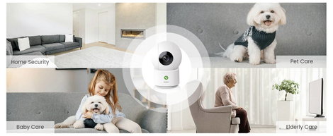Aosu C2P AOS-C2P0.WAEU01000 WLAN IP Megfigyelő kamera 1440 x 2560 pixel 12. kép