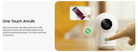 Aosu C2P AOS-C2P0.WAEU01000 WLAN IP Megfigyelő kamera 1440 x 2560 pixel 14. kép