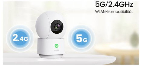 Aosu C2P AOS-C2P0.WAEU01000 WLAN IP Megfigyelő kamera 1440 x 2560 pixel 15. kép