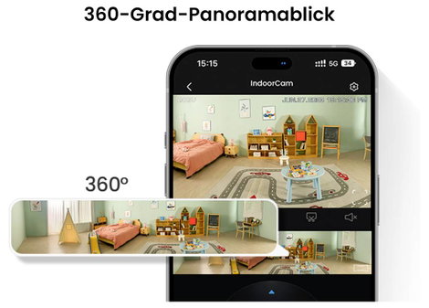 Aosu C2P AOS-C2P0.WAEU01000 WLAN IP Megfigyelő kamera 1440 x 2560 pixel 2. kép