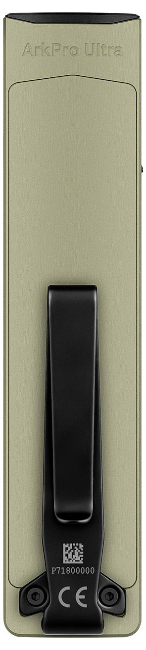 OLight ArkPro Ultra Class 1 (Olive Green) CW LED Kézilámpa UV fénnyel, Zöld lézer, Stroboszkóp üzemm 2. kép