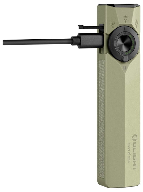 OLight ArkPro Ultra Class 1 (Olive Green) CW LED Kézilámpa UV fénnyel, Zöld lézer, Stroboszkóp üzemm 4. kép