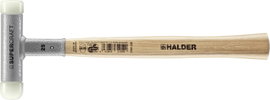 Halder SUPERCRAFT 3366.225 Puha kalapács ergonómikus markolat, kemény, visszacsapás mentes 325 g 305