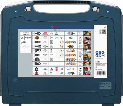 Bosch Accessories 2608669091 2608669091 Multifunkciós fűrészlap készlet 1 db 4. kép