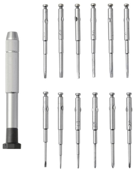 TOOLCRAFT Szerelő csavarhúzó Elektronika- és finommechanika 2. kép