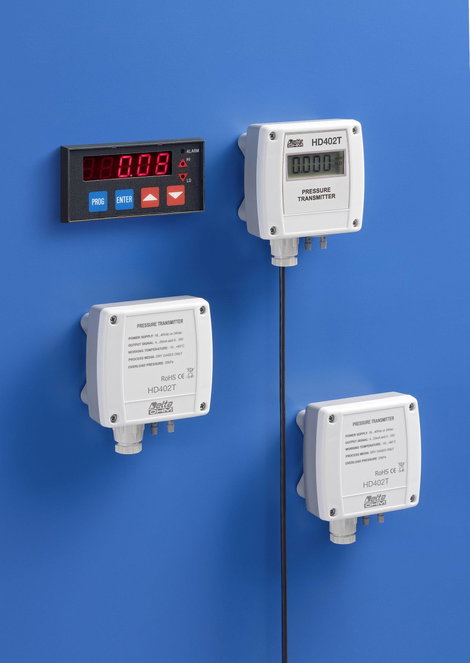 Delta Ohm HD 402 ST3-L Nyomásmérő Nyomás 2500 - 10000 Pa 2. kép