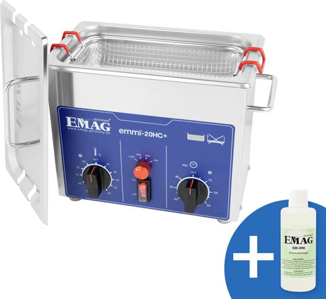 Emag Emmi-20HC Plus Ultrahangos tisztító Univerzális 120 W 2.6 l fűtéssel