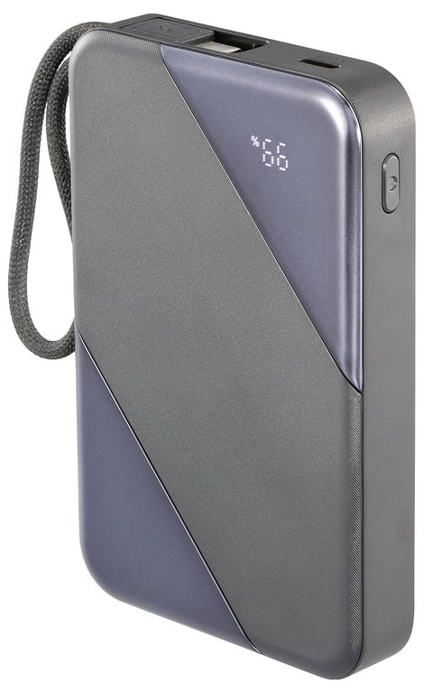 VOLTCRAFT VC-PBP2535CB Powerbank 10000 mAh Power Delivery 3.0 Lítiumion Fekete állapotjelző 2. kép