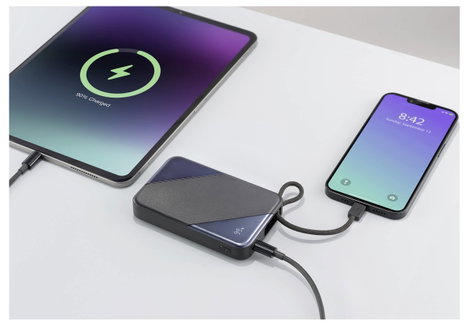 VOLTCRAFT VC-PBP2535CB Powerbank 10000 mAh Power Delivery 3.0 Lítiumion Fekete állapotjelző 7. kép