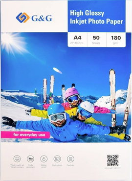 G&G 180GSM-A4-50 Fénykép papír 180 g/m² 50 db