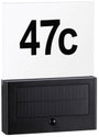 Paulmann 94725 Neda IP44 2200K Napelemes házszám megvilágítás EEK: A (A - G) 1 W Antracit 2. bélyegkép