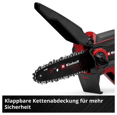 Einhell Professional GP-PS 18/20 Li BL-Solo Akku Akkus láncfűrész Szoft markolat Penge hossza 192 mm 10. kép