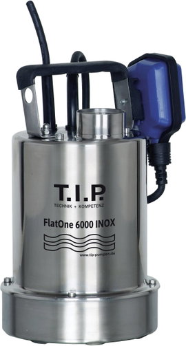 T.I.P. - Technische Industrie Produkte 30440 FlatOne 6000 INOX Medence szivattyú 6000 l/óra 6 m
