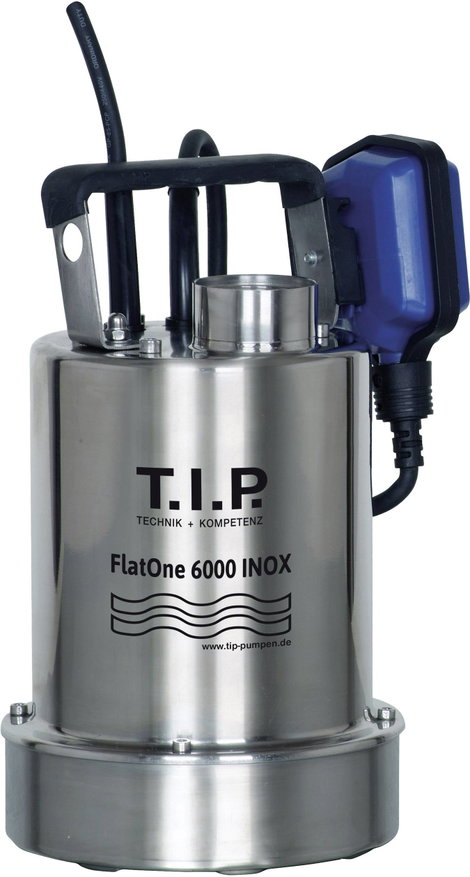 T.I.P. - Technische Industrie Produkte 30440 FlatOne 6000 INOX Medence szivattyú 6000 l/óra 6 m