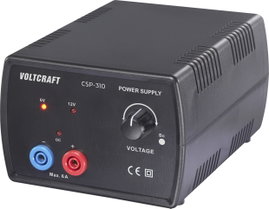 VOLTCRAFT CSP-310 Labortápegység, szabályozható 6, 12 V/DC, V/DC (max.) 2 - 6 A 72 W Kimenetek száma