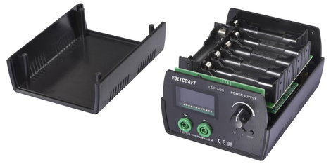 VOLTCRAFT CSP-400 Labortápegység, szabályozható 1 - 20 V/AC 1 - 2 A 40 W Kimenetek száma 1 x 6. kép