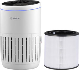 Bosch Home Comfort 7733703375+7733702201 Air 2000i+Air 2000 Filter Légtisztító 37 m² Fehér, Fekete