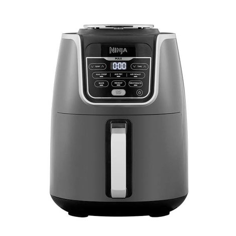 Ninja SharkNinja AF160EUR Max Forrólevegős fritőz 5.2 l 1750 W Szürke, Fekete 2. kép