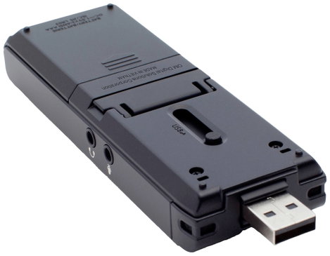 OM System WS-883 Digitális diktafon Felvétel időtartam (max.) 2080 óra Fekete 7. kép