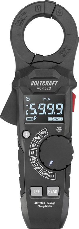 VOLTCRAFT VC-1320 Lakatfogó Kalibráció (ISO) digitális Kijelző (digitek): 6000