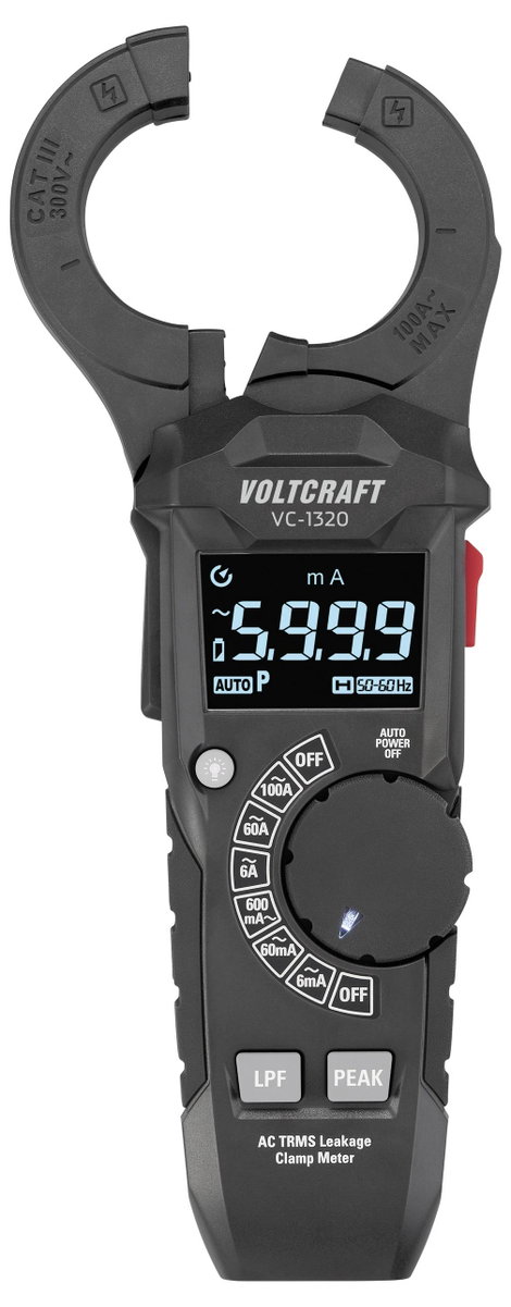 VOLTCRAFT VC-1320 Lakatfogó Kalibráció (ISO) digitális Kijelző (digitek): 6000 2. kép